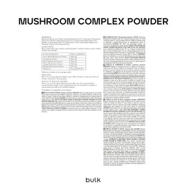 Bulk Mushroom Complex Powder, Unflavoured, 250 g