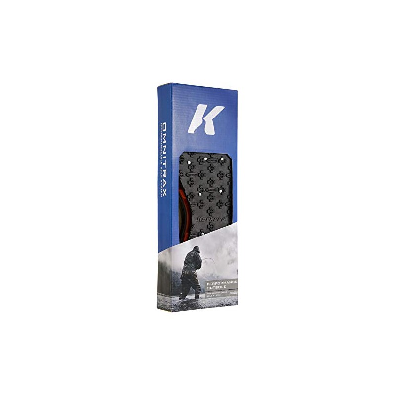 Korkers OmniTrax V3.0 Studded Kling-On Fishing Shoe Sole, 13