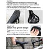 GORIX Bike Saddle Seat Wide Hole Shock Absorption Waterproof Soft