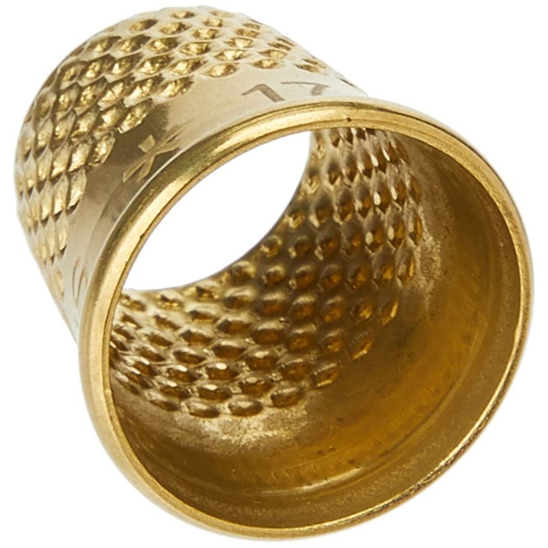 Lacis Open Top Tailor's Thimble Size 17 mm, Acrylic, Multicolour,