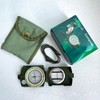 ydfagak Compass, Waterproof Hiking Military Navigation Compass with Fluorescent Design,Perfect
