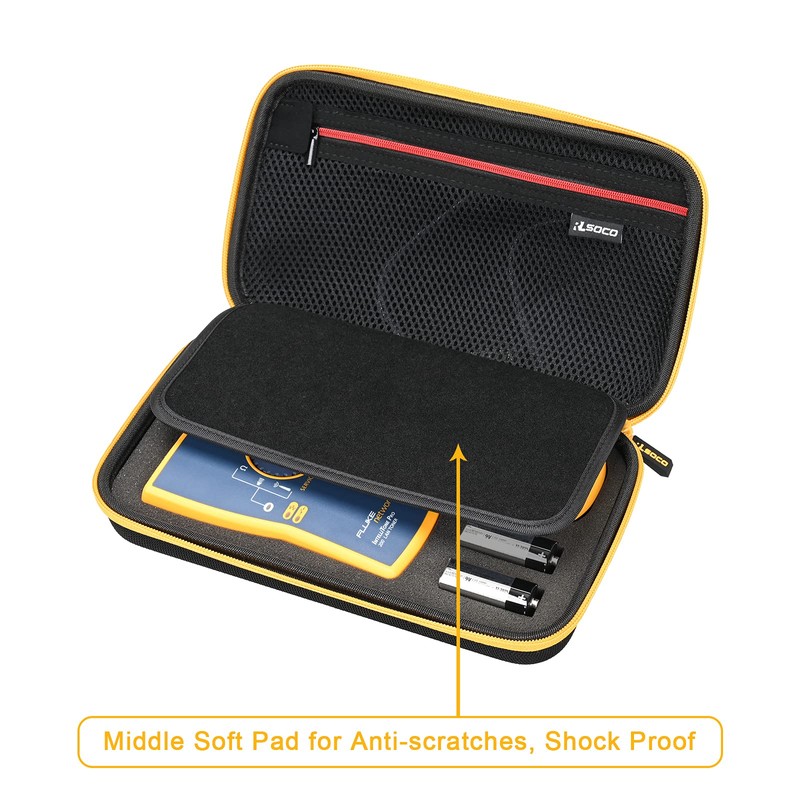 RLSOCO Hard Case Replacement for Fluke Networks MT-8200-60-KIT IntelliTone Pro