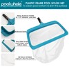 POOLWHALE Professional Pool Skimmer Net, Upgraded Extra Wide Scoop Edge,