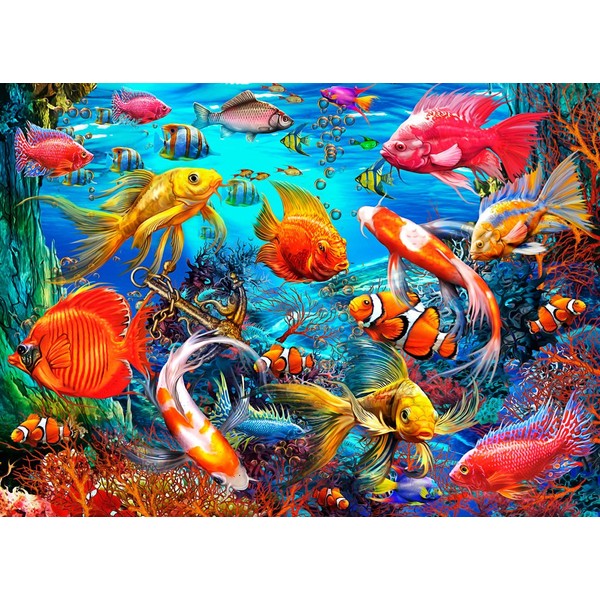 Tropical Fish Jigsaw Puzzle 1000 Piece