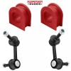 Suspension Dudes 4PC Front Sway Bar Links Bushings Trailblazer Envoy