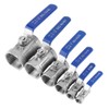Ball Valve,SUS304 1" DN25 Stainless Steel Reduced Port Pipe Ball