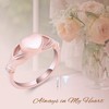 Minicremation Cremation Urn Ring for Ashes for Women Stainless Steel