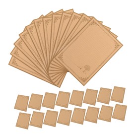 DOITOOL 80pcs Vintage Writing Paper Pack Retro Floral Stationery Letter Paper for Personal Notes Invitations and Love Letters Portable and Charming Present for Writing Enthusiasts