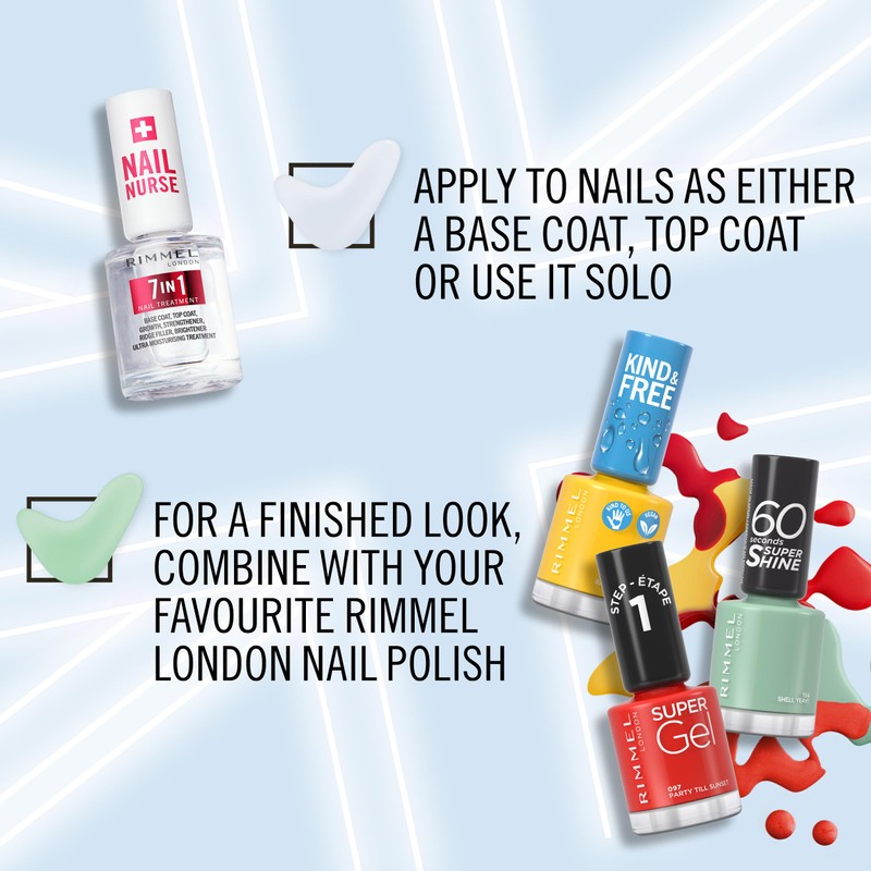 Rimmel London Nail Care 7 in 1 Multi Benefit Base