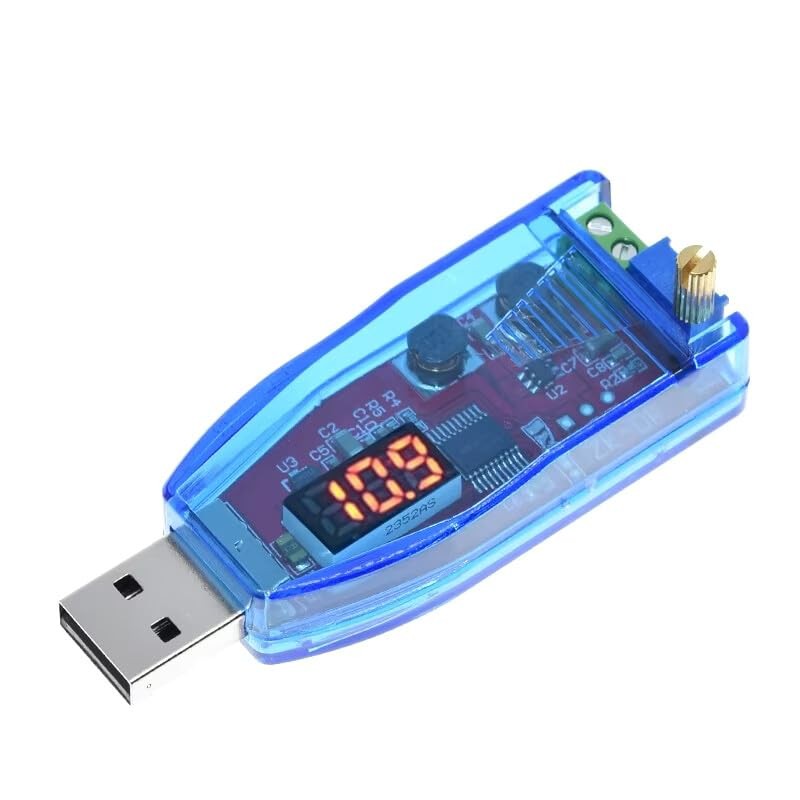 DC-DC 5V to 1-24V ADJ USB Step Up Down Power
