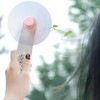Mini Portable Fan with Rhinestone Decor Bling Foldable Battery Operated