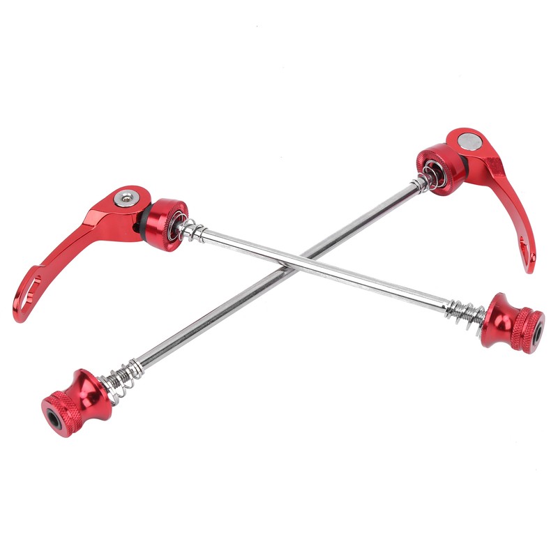 2Pcs Bicycle Wheel Hub Skewers Mountain Bike Road Bike Axle