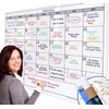Dry Erase Monthly Extra Large White Board Calendar for Wall,
