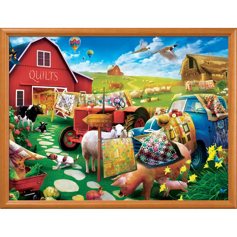Master Pieces Rompecabezas EZ Grip de 300 Piezas – Quilt