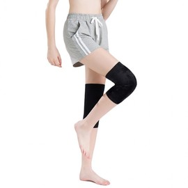 Outdoor Sports Fleece Winter Knee Pad Knee Pad Beige L