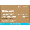 FlowCheer Laundry Detergent Sheets 10 Loads, Fragrance Free, Plastic-Free, Powerful