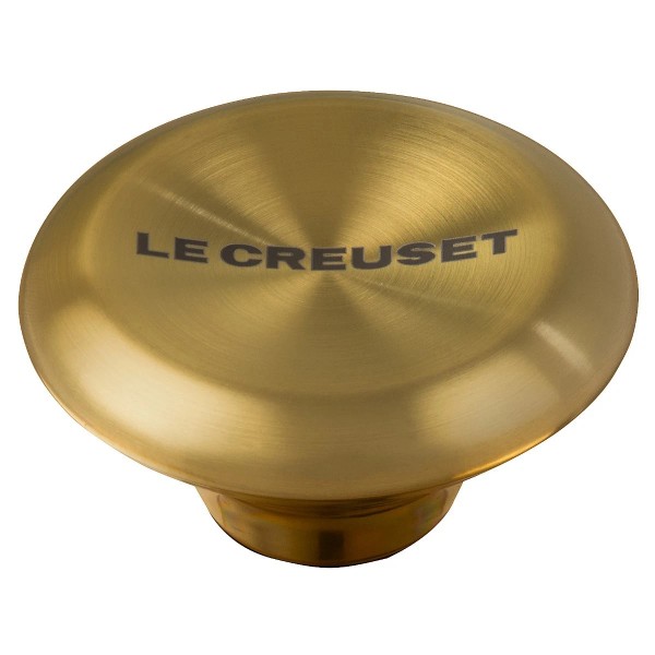 Le Creuset Small Gold Knob Replacement Handle Fits 1Qt 1.75Qt