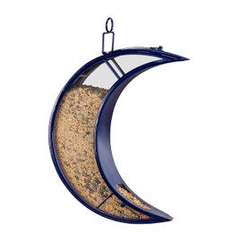 Good Directions 114B Over The Moon Large Size Blue Bird Feeder, Heavyweight Plexiglass, Easy-to-Fill