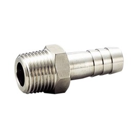 Flowbal Hose Nipple Stainless Steel Threaded Fitting VHN-0111 1/8x10.5