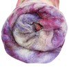 Premium A-Grade Mulberry Silk – Hand-Dyed Multicolor Fibers (100g) |