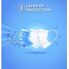 50 Pack of Disposable Protective Face Masks