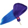 Ombre Purple-Blue Braiding Hair Pre Stretched 2 Packs Box Braids