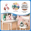 Gejoy 12 Sets Positive Mini Rubber Figurines You Rock Tokens,Classic
