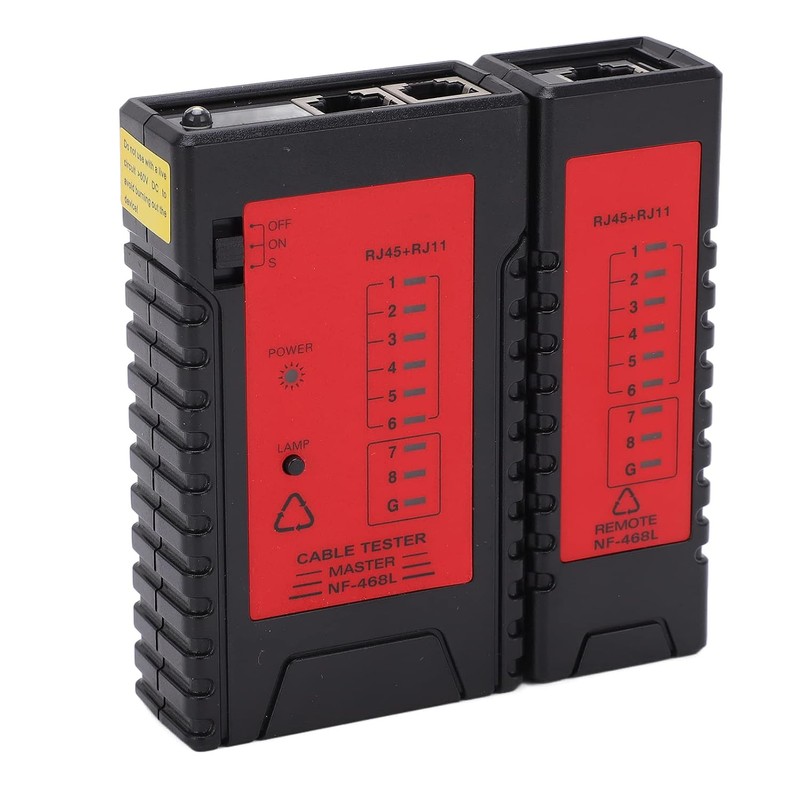 Probador de Cable de Red FTVOGUE56nczmidu3 con Detección RJ45 y
