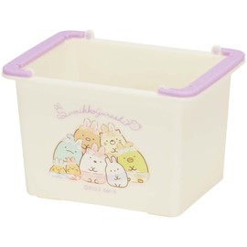 Skater MBSK1-A Sumikko Gurashi Mini Stackable Basket, Set of 2, 4.6 x 3.3 x 3.1 inches (11.7 x 8.4 x 7.8 cm)