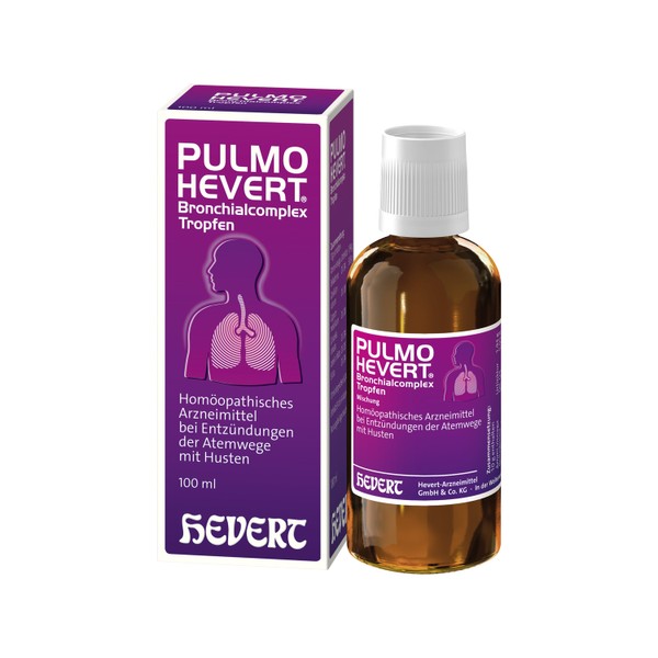 Pulmo Hevert Bronchialcomplex Tropfen, 100 ml Solution