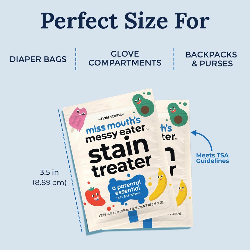 Hate Stains 5ct Miss Mouth's Messy Eater with Coloured Box