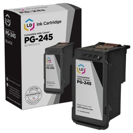 LD Products Remanufactured Ink Cartridge Replacement for Canon PG-245 8279B001AA (Black) for use in Canon PIXMA iP2820, MG2420, MG2520, MG2522, MG2525, MG2555, MG2920, MG2922, MG2924, MG3020, MG3022
