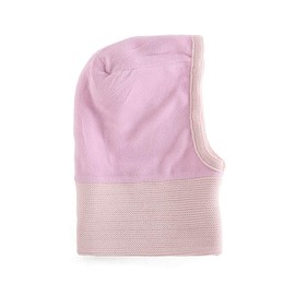 LLmoway Baby Toddler Kids Winter Hats Warm Windproof Knit Scarf Hood Fleece Hat, Pink, 6-24 Months