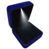 GBYAN Velvet Earring Box with LED Light, Stud Earring Gift