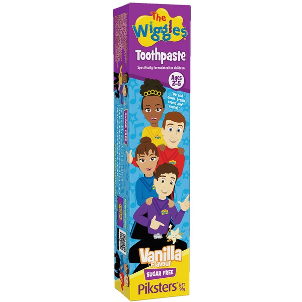 Piksters The Wiggles Toothpaste Vanilla 96g