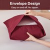 ROSGONIA King Size Comforter Set Dark Red,3pcs King Comforter Set(1