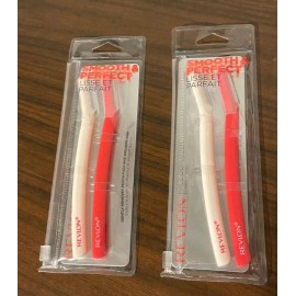 Revlon Lot of 2 Packs Revlon Face Defuzzer Removes Peach Fuzz & Smooths Skin NEW