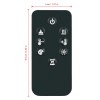 For DIMPLEX New BLF7451 Replace Remote for Dimplex Linear Electric