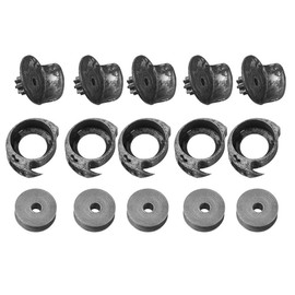 HEEPDD 5sets Spool Bobbin Bobbin Cases Chassis Shoes Sewing Mending Repair Machine Parts