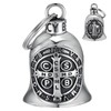 MOCY BELL - MocyBell Saint Benedict Motorcycle Bell - Stainless