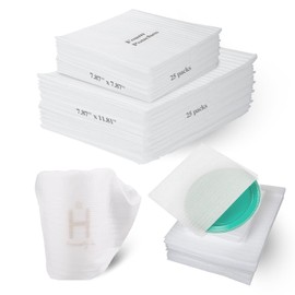 AKLVBL Foam Pouches for Packing Dishes，50pack Cushion Foam Wrap for Packing Supplies for Moving Shipping Storing Glasses Ceramics Cups Mugs,2 Sizes(7.87 x 7.87 inches,7.87 x 11.81 inches)