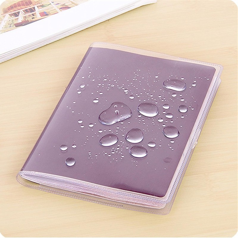 Frosted Passport Cover, Waterproof Passport Protector PVC ID Card Protector