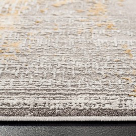 SAFAVIEH Craft Collection Accent Rug - 2'3" x 4', Grey & Beige, Modern Abstract Design, Non-Shedding & Easy Care, Ideal for High Traffic Areas in Entryway, Living Room, Bedroom (CFT874G)