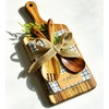 Acacia Wood Cutting Board Gift Set, Perfect Housewarming Gift, Ideal