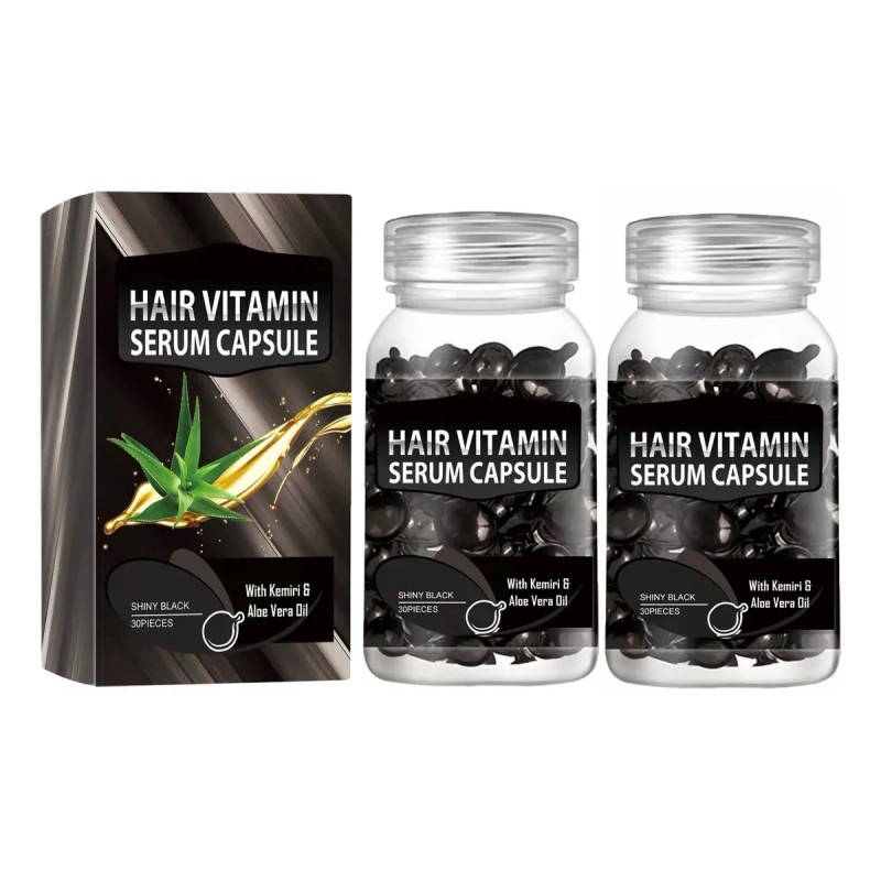 2 Cpsulas Vitamin Sevich Smooth Silky Hair Quer Complex