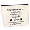 Veterinarian Gift for Women Makeup Bag Thank You Appreciation Gift