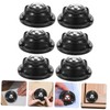Zerodeko 6 Piezas Mini Ruedas Adhesivas Giratorias para Muebles Y