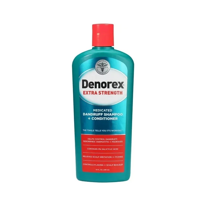 Shampoo Denorex Extra Strenght Anticaspa 296ml Americano Ori
