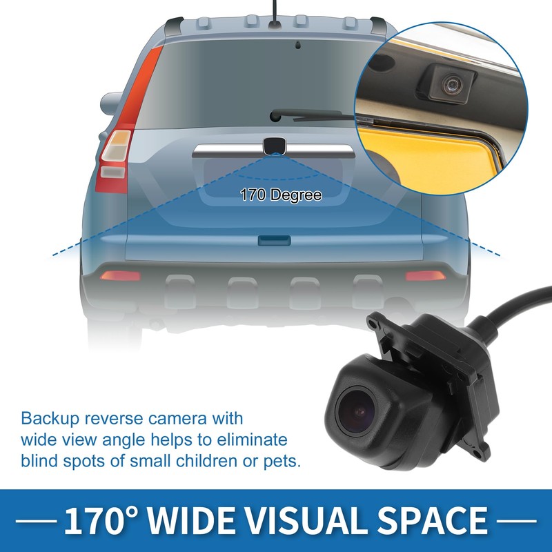 A ABSOPRO Rear View Camera for Kia Sportage EX/LX/SX/Turbo 2.0L