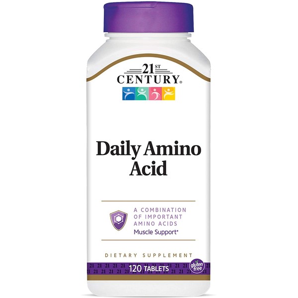 21st Century Daily Amino Acid Tablets, 120 Count
